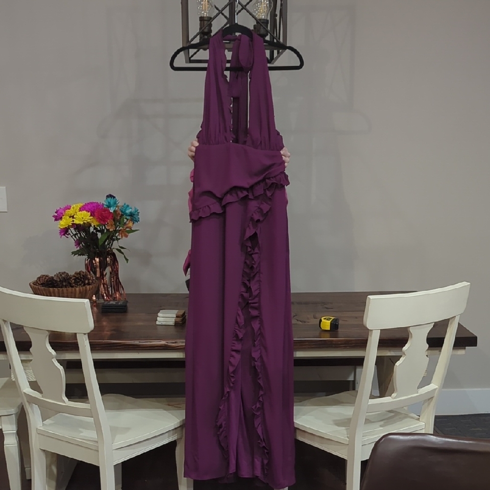 Lucy in the Sky Deep Purple Dress